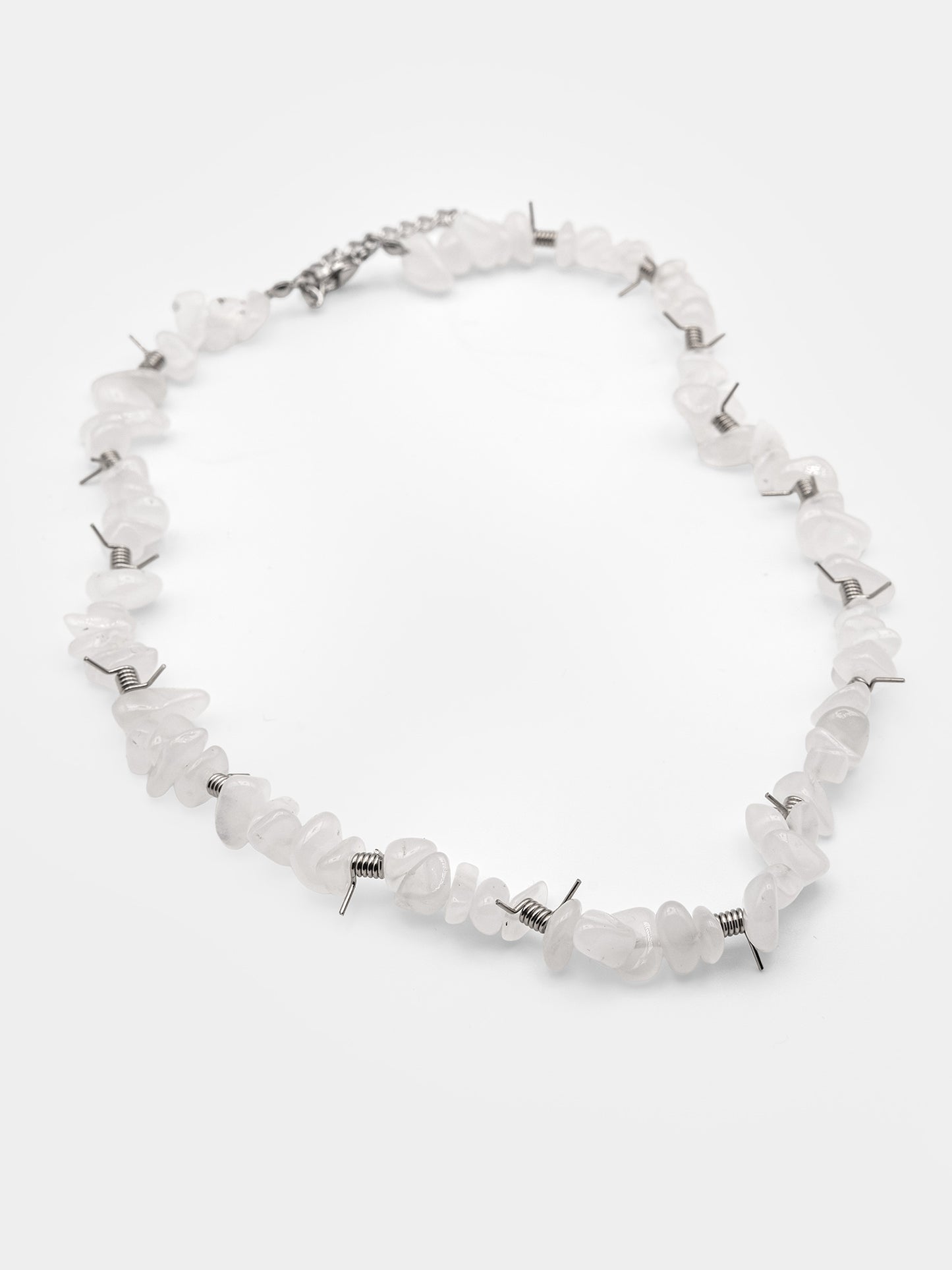 Choker z kryształu górskiego Wired