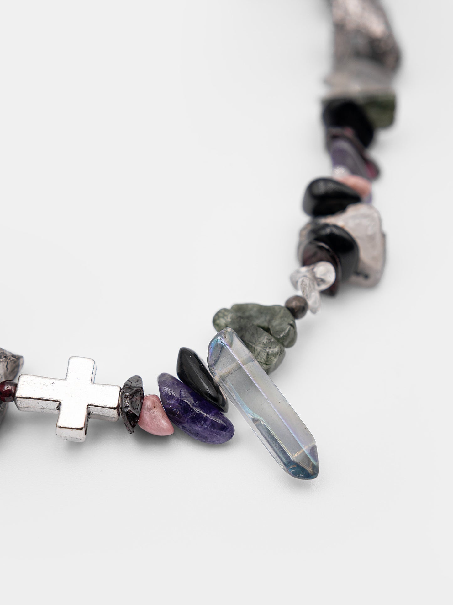 Mantra Gemstone Choker