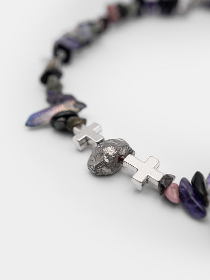 Mantra Gemstone Choker