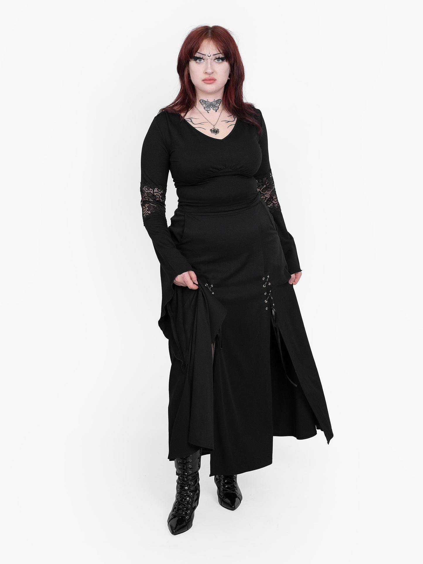 Bluzka z szerokimi rękawami Morgana