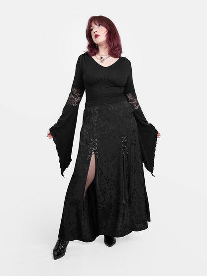 Bluzka z szerokimi rękawami Morgana