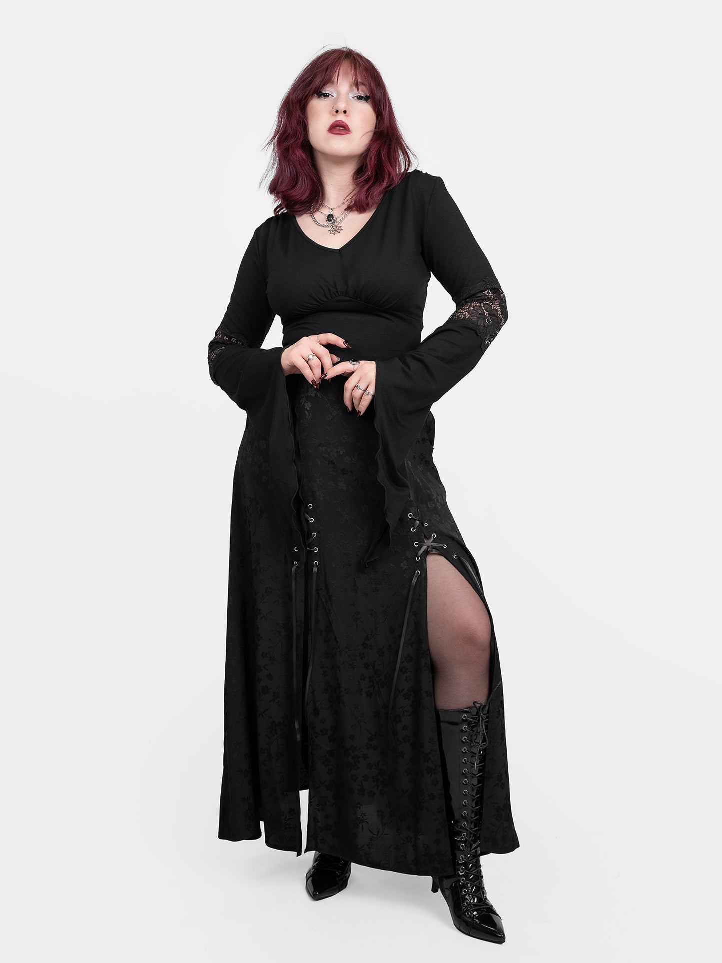 Bluzka z szerokimi rękawami Morgana