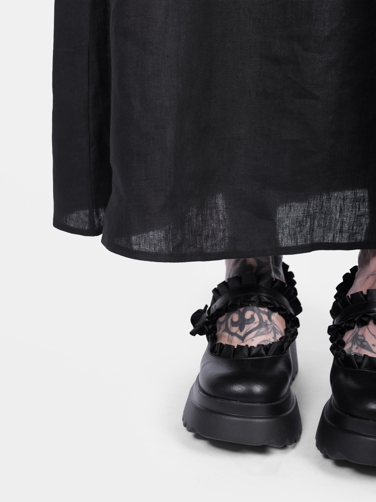 Lniana spódnica maxi Aurelia