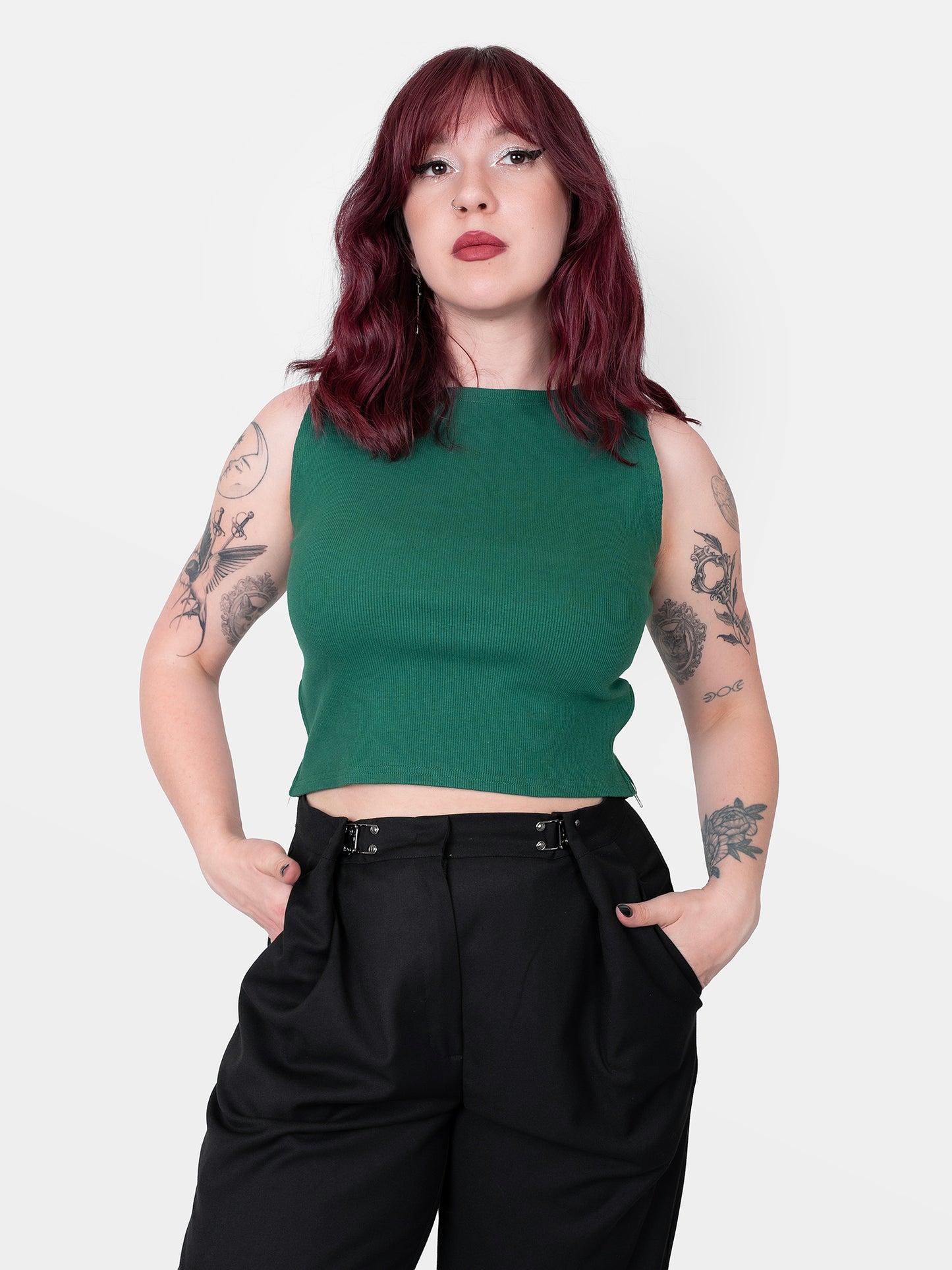 Hartley Green Zipper Boxer