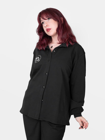 Shirt with Memento embroidery