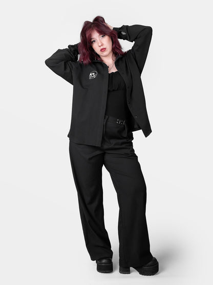 Shirt with Memento embroidery