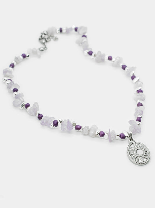 Choker z kamieni naturalnych Lunar