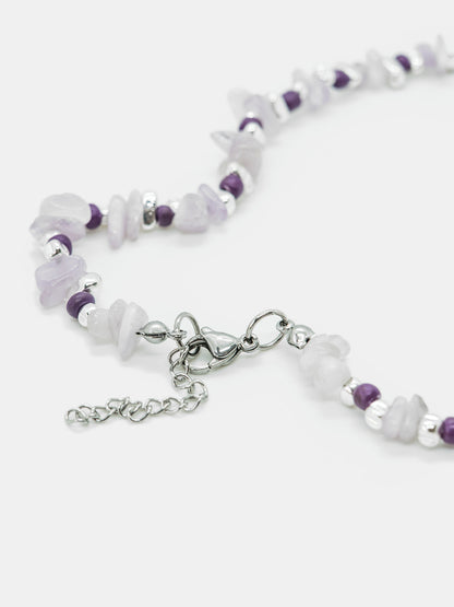 Choker z kamieni naturalnych Lunar