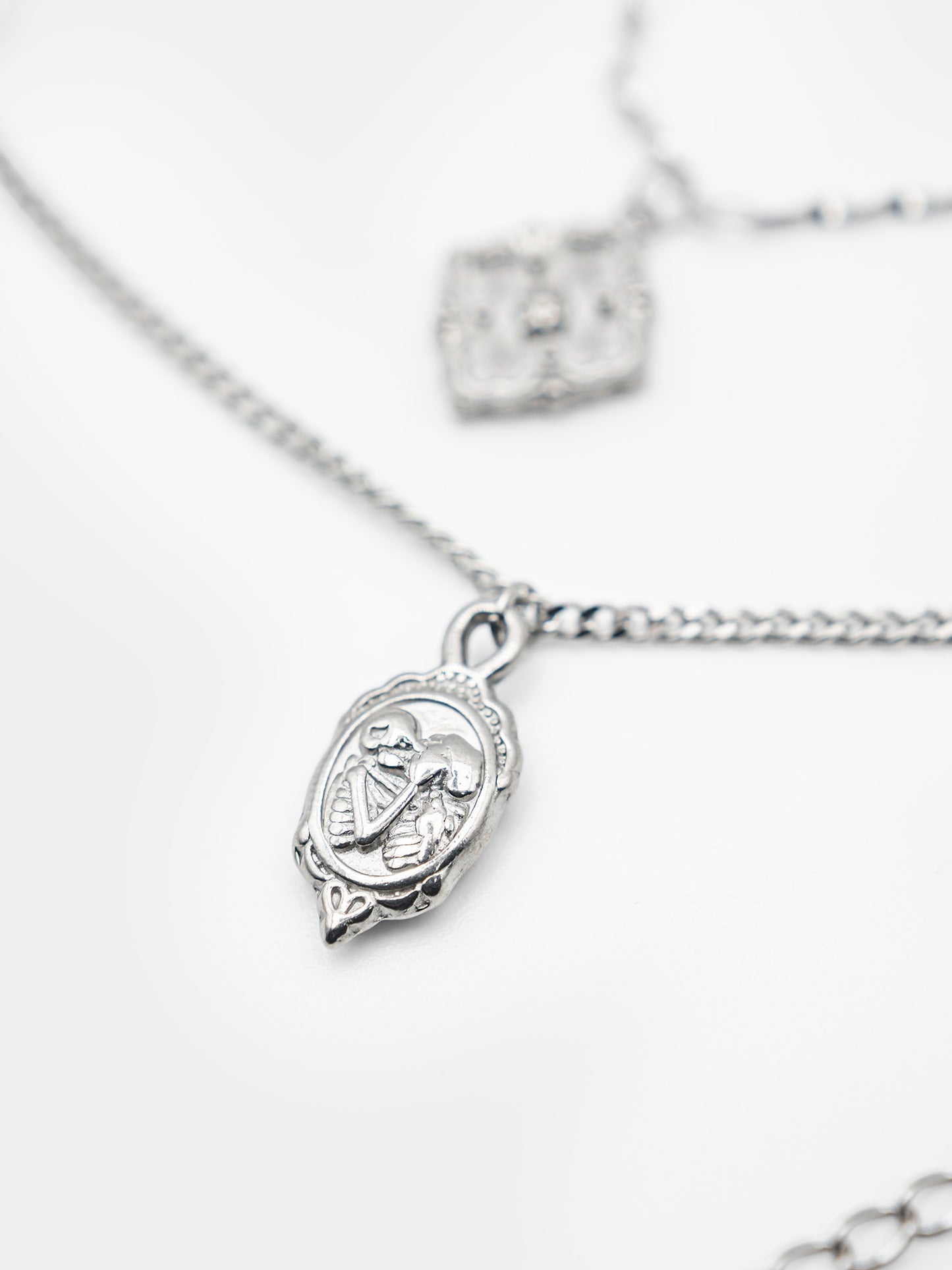 Potrójny naszyjnik z labradorytem Loverbound