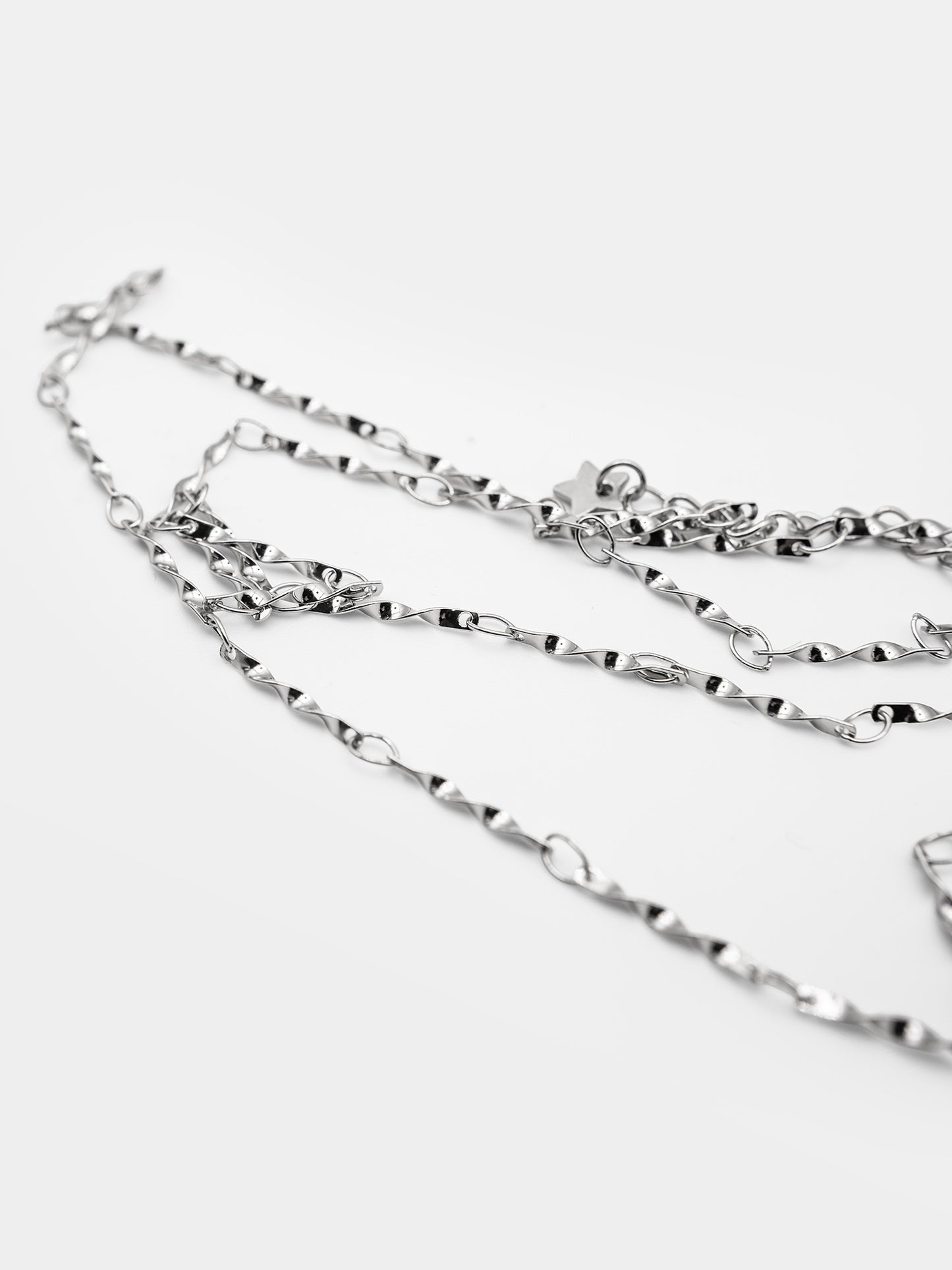 Potrójny naszyjnik z labradorytem Loverbound