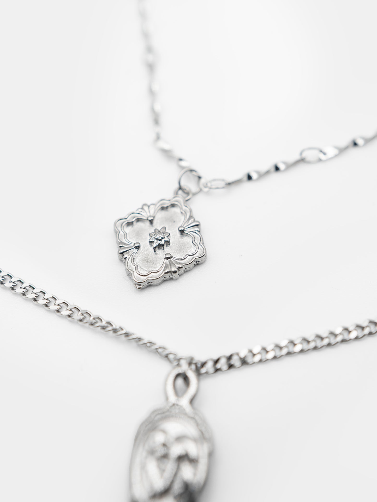 Potrójny naszyjnik z labradorytem Loverbound