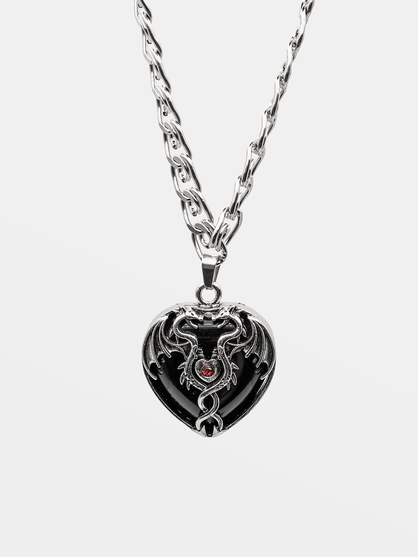 Naszyjnik z obsydianem Mistwood