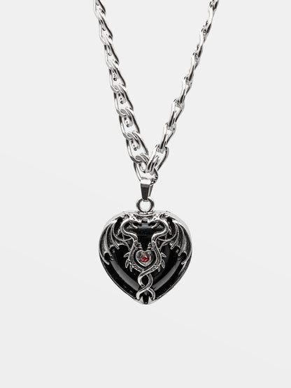 Naszyjnik z obsydianem Mistwood