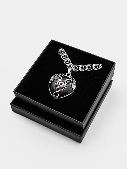 Naszyjnik z obsydianem Mistwood