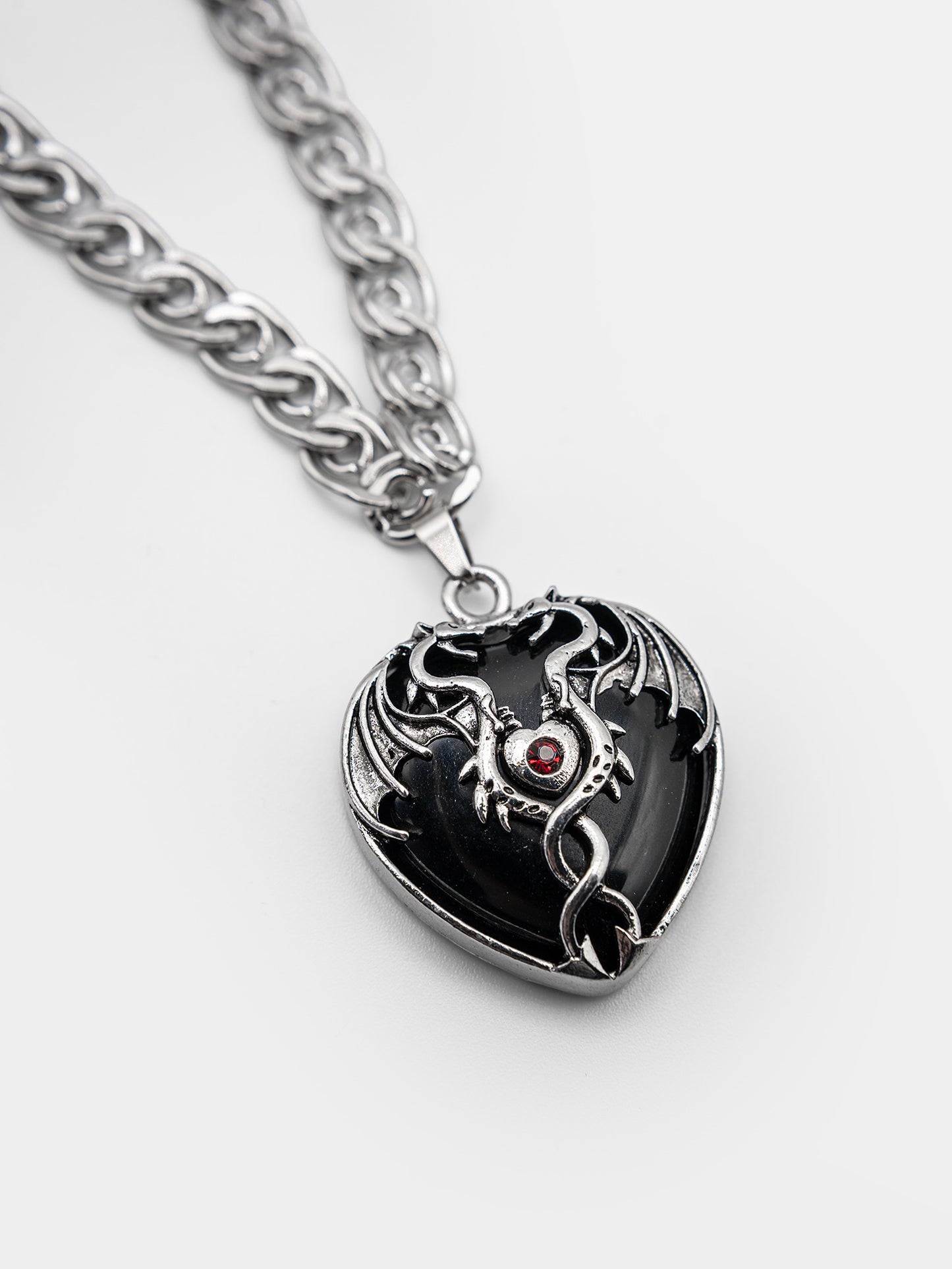 Naszyjnik z obsydianem Mistwood