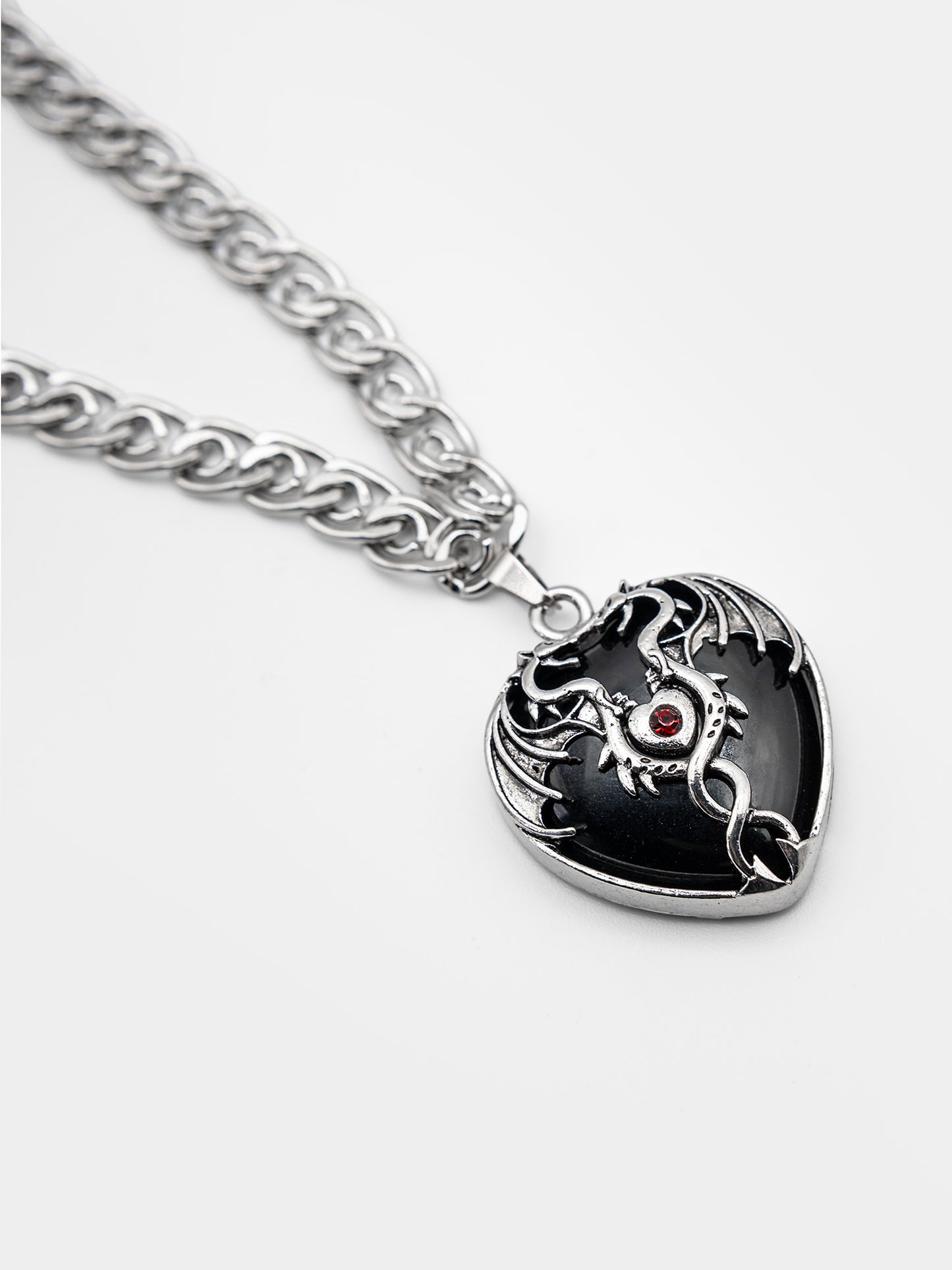 Naszyjnik z obsydianem Mistwood