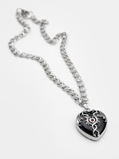 Naszyjnik z obsydianem Mistwood