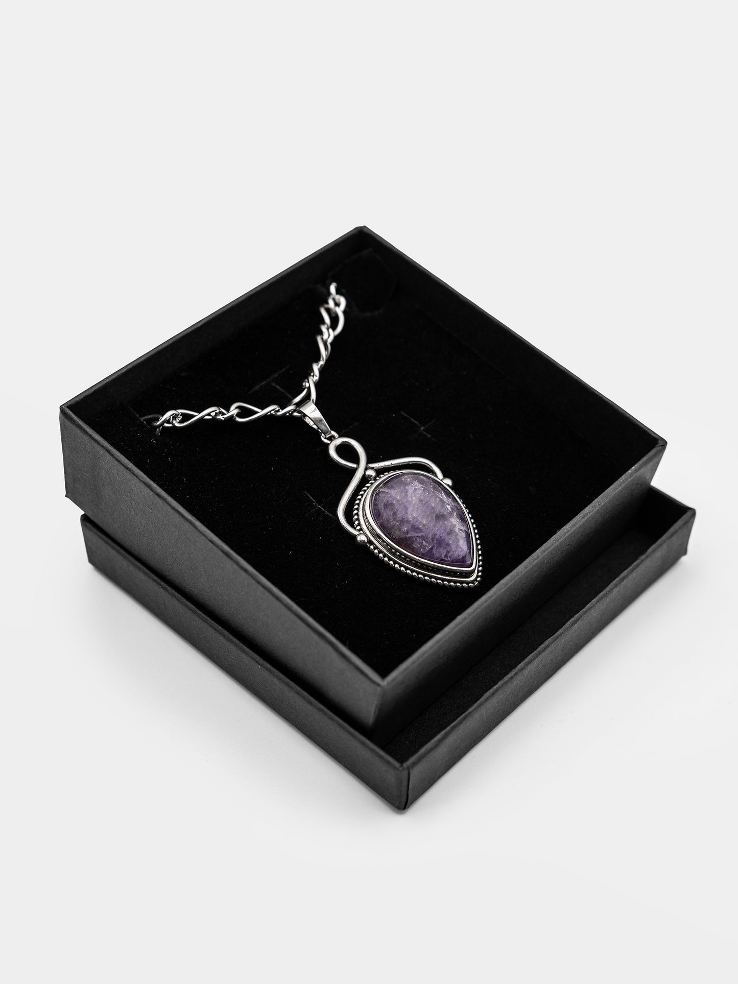Naszyjnik z ametystem Devoted