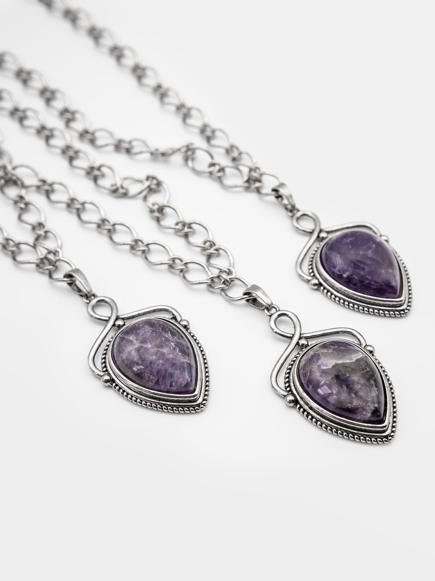 Naszyjnik z ametystem Devoted