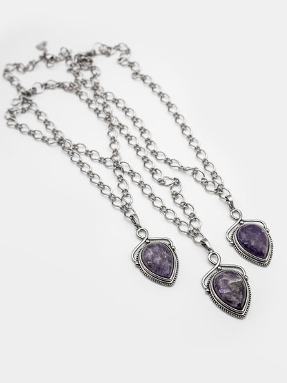 Naszyjnik z ametystem Devoted