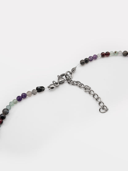 Spooky Gemstone Choker 