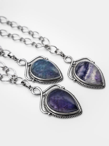 Naszyjnik z fluorytem Devoted