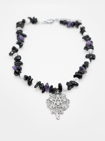 Illusion Natural Stone Choker