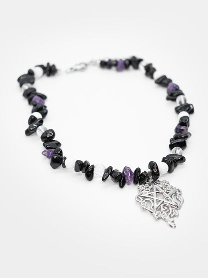 Illusion Natural Stone Choker