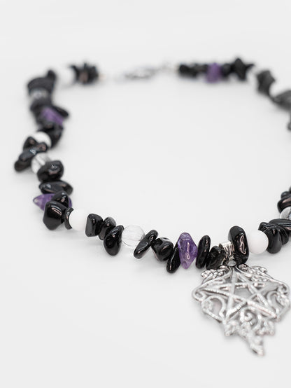 Illusion Natural Stone Choker