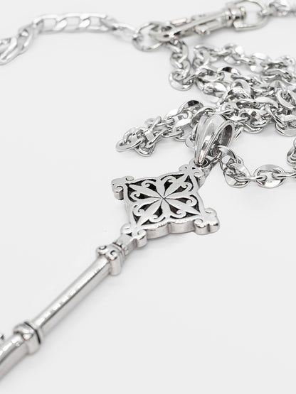 Długi naszyjnik z kluczem Mistery