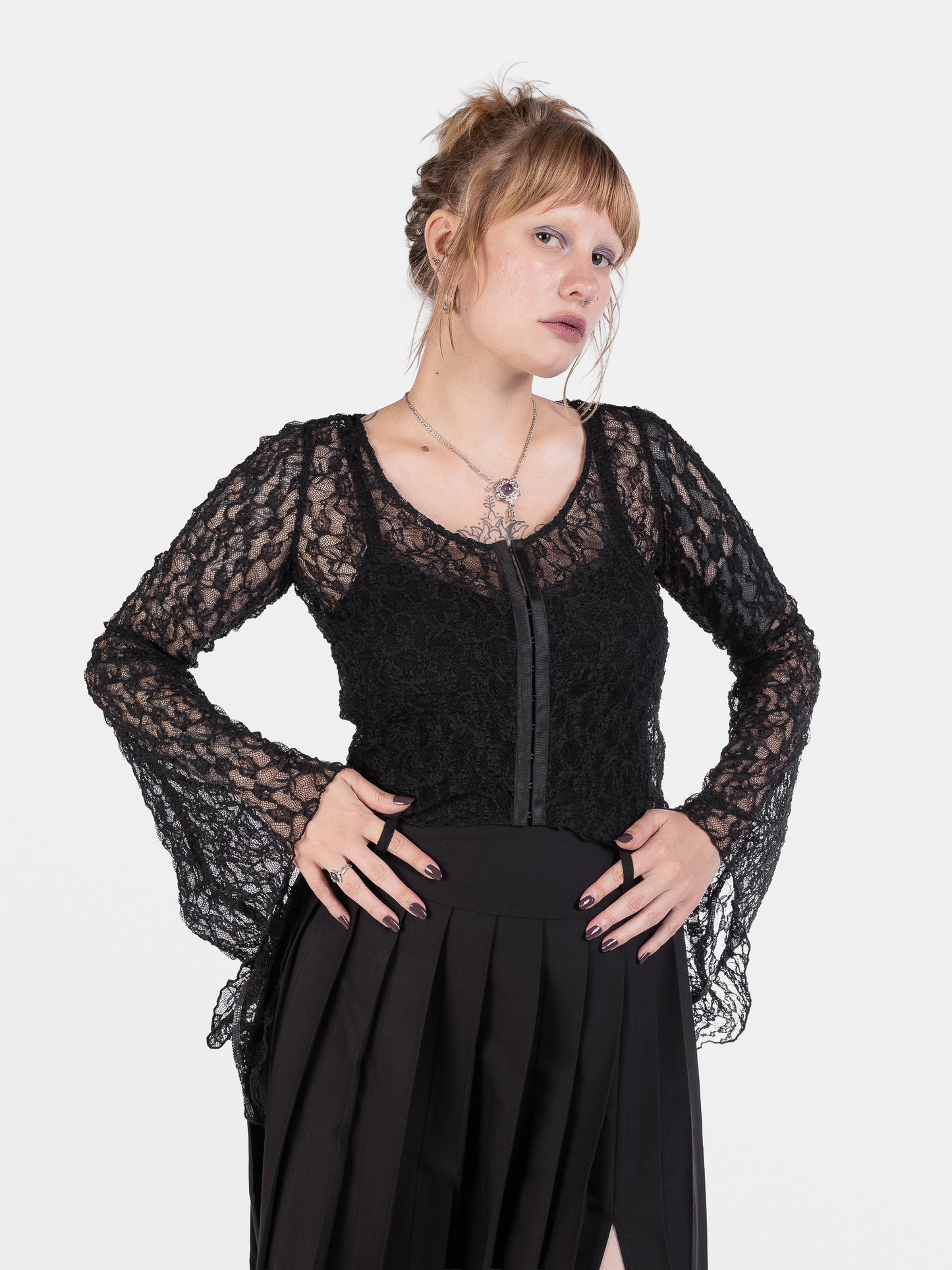 Nightsprite Wide Sleeve Blouse