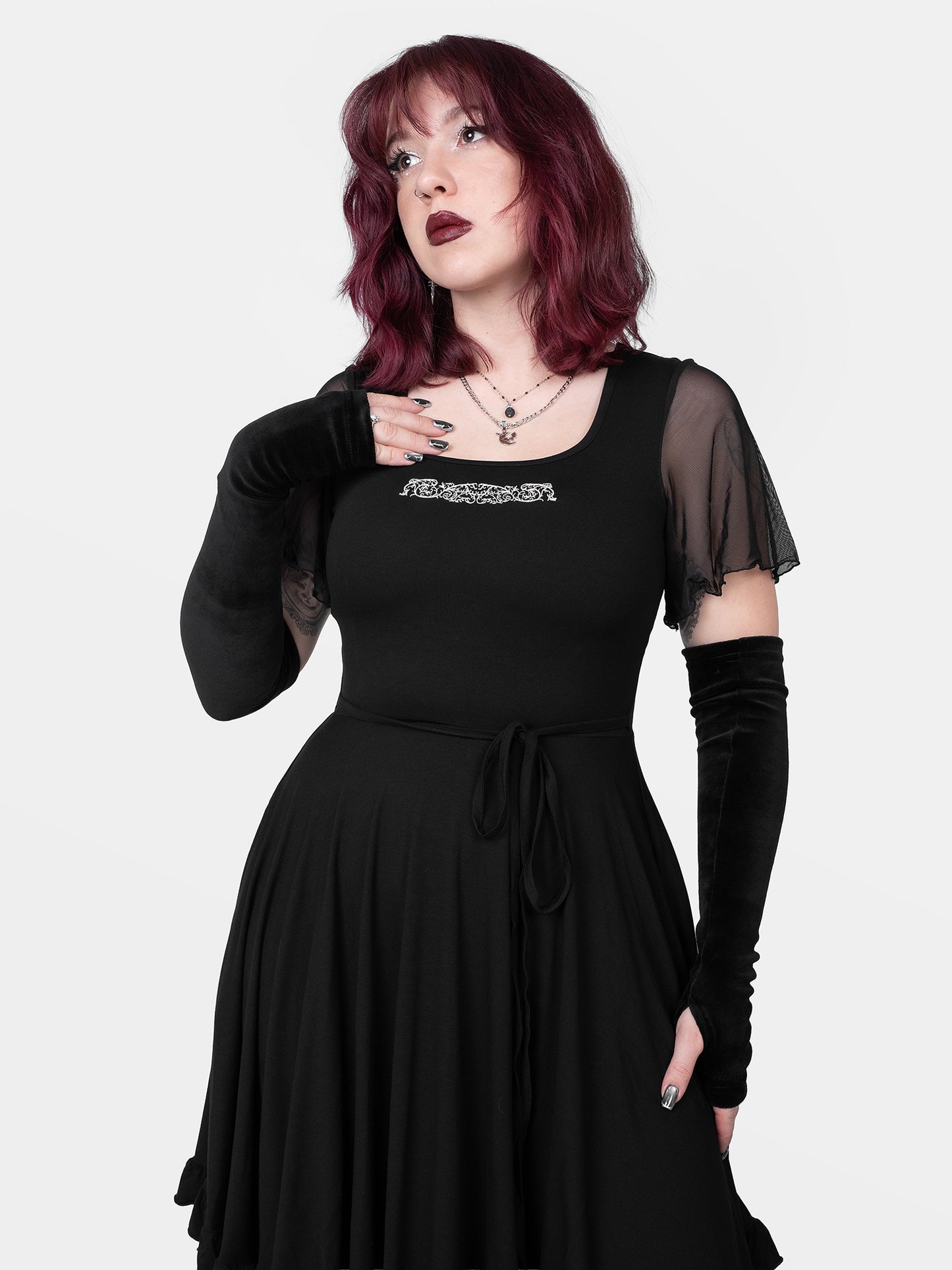 Mitenki z weluru bawełnianego