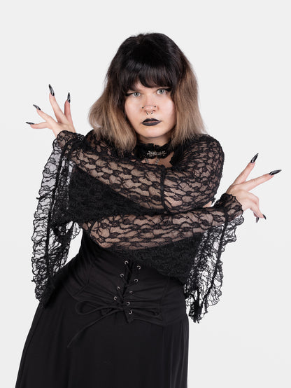 Nightsprite Lace Shrug