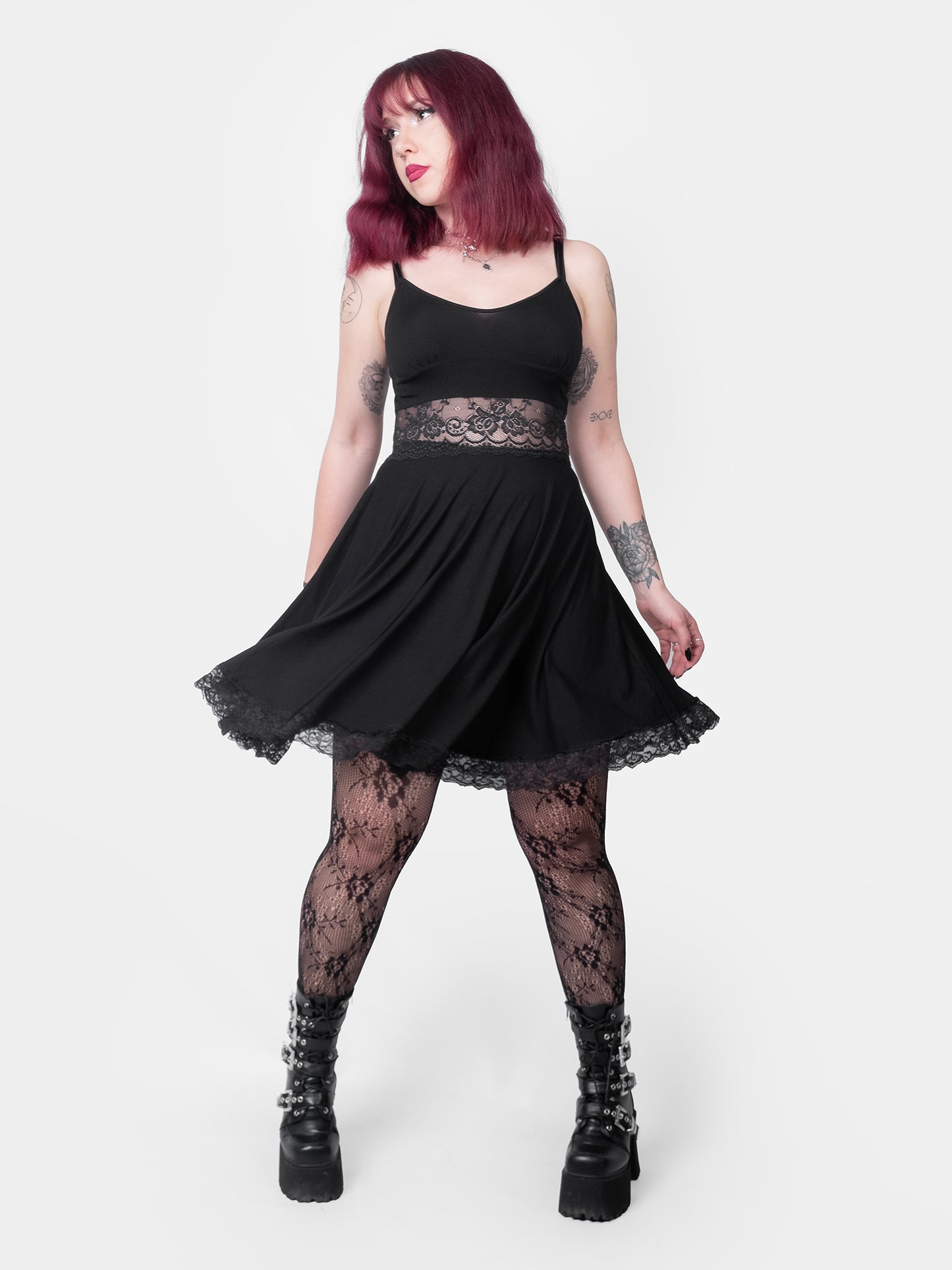 Nightwish Lace Mini Dress
