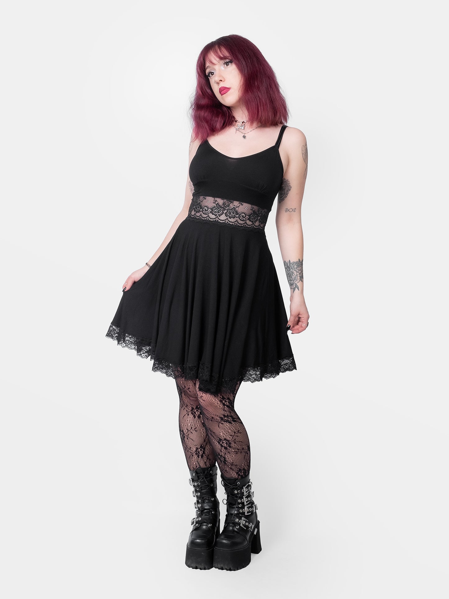Nightwish Lace Mini Dress