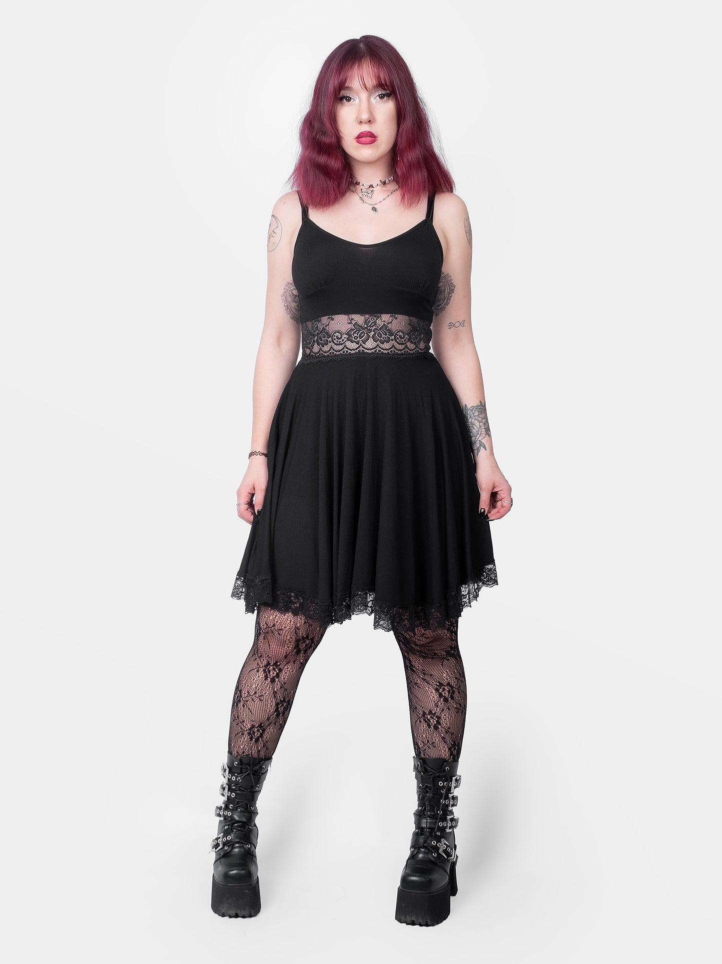 Nightwish Lace Mini Dress
