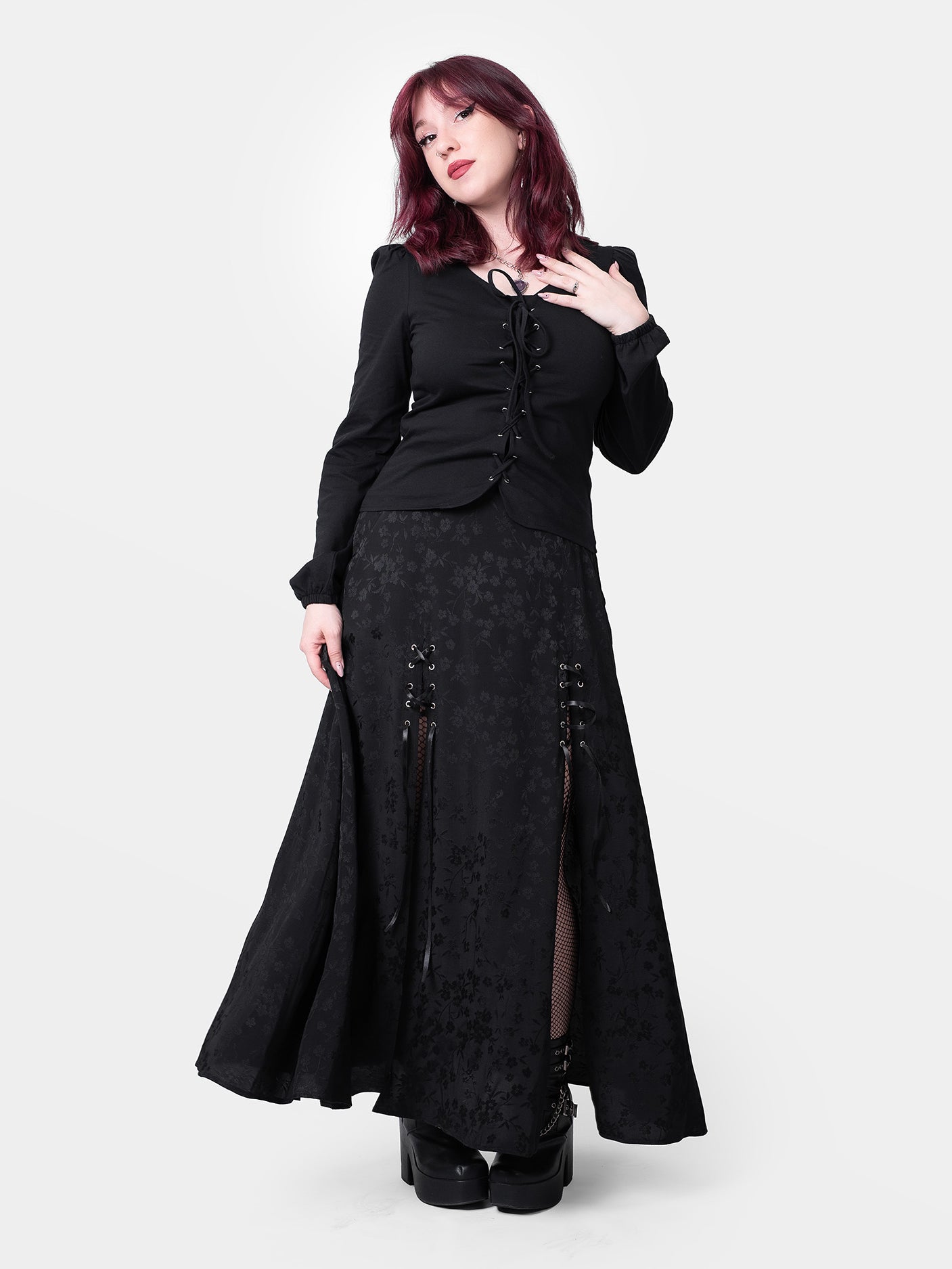 Bluzka z wiązaniem Apathy