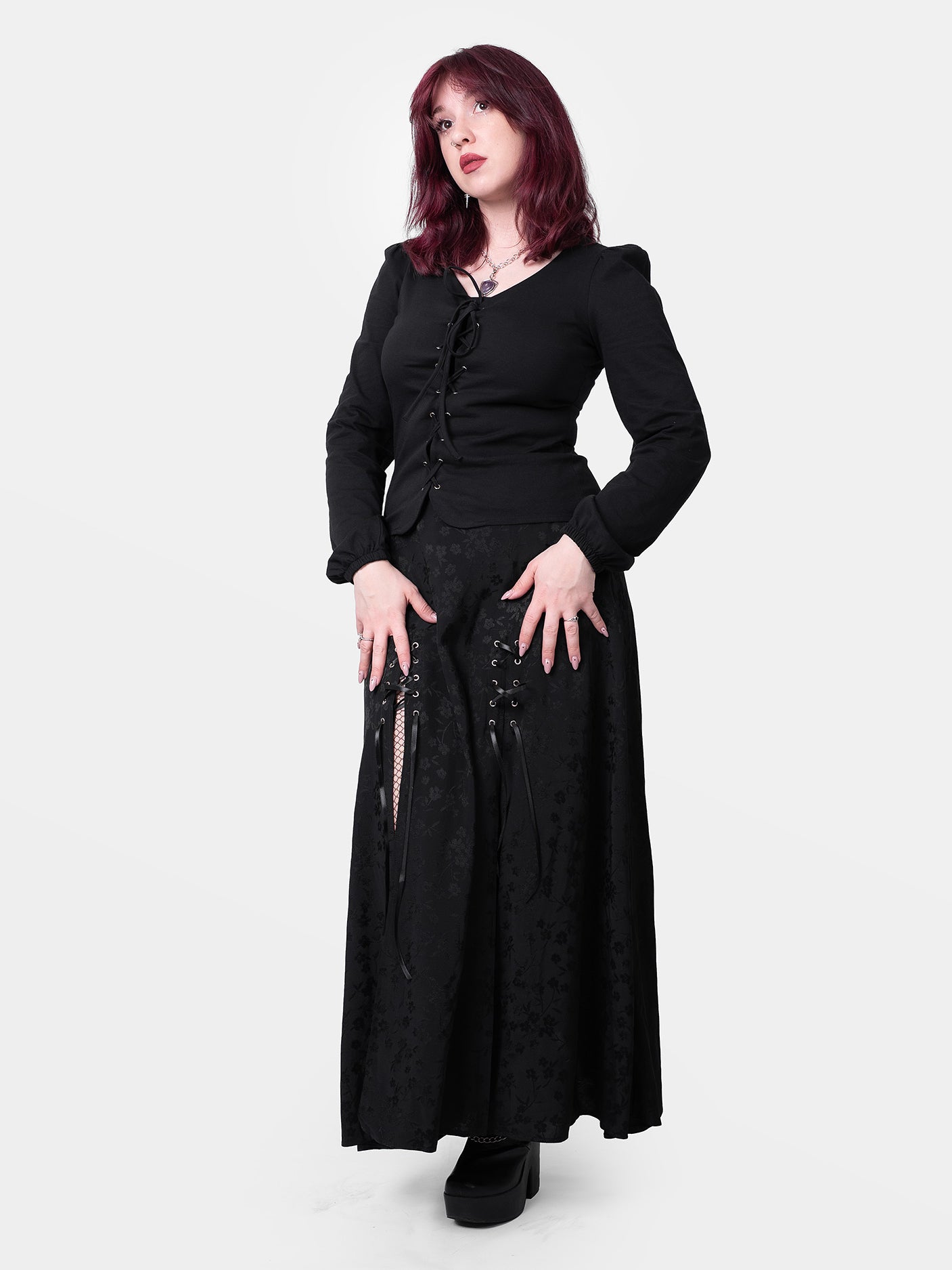 Bluzka z wiązaniem Apathy