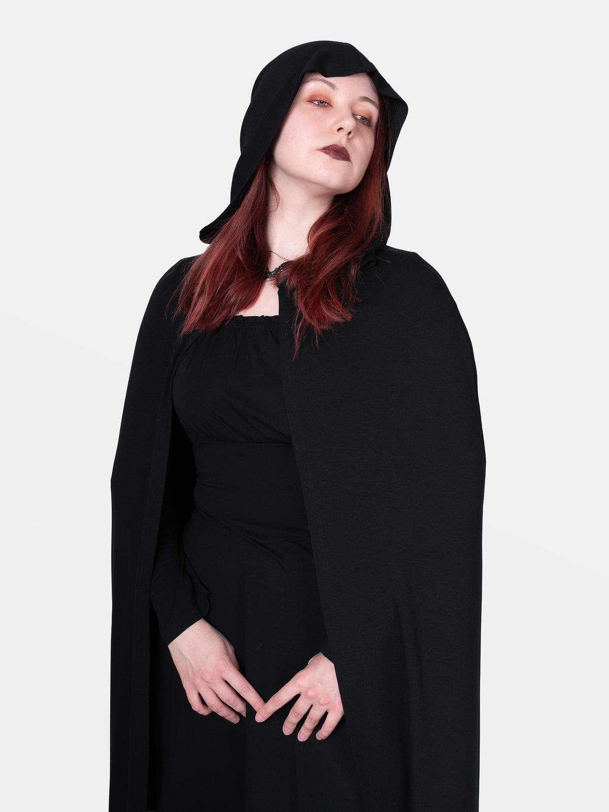 Długa peleryna Lenzing™ Ecovero Penumbra
