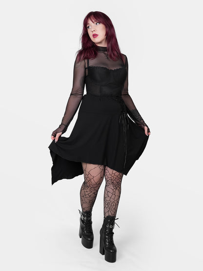 Czarny mesh top Bonnie