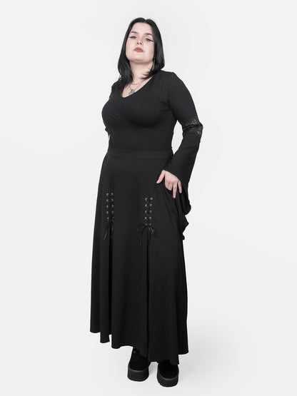 Bluzka z szerokimi rękawami Morgana