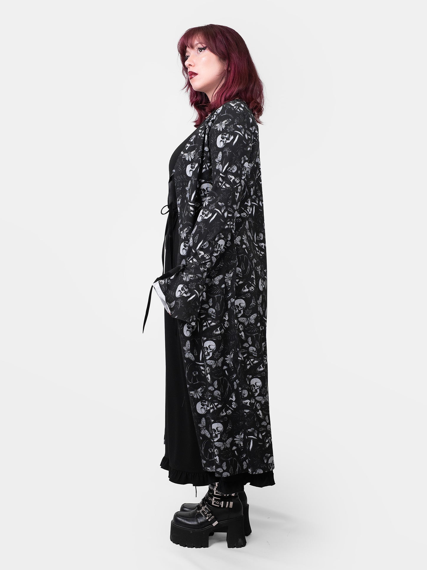 Moonveil Long Tied Cardigan 