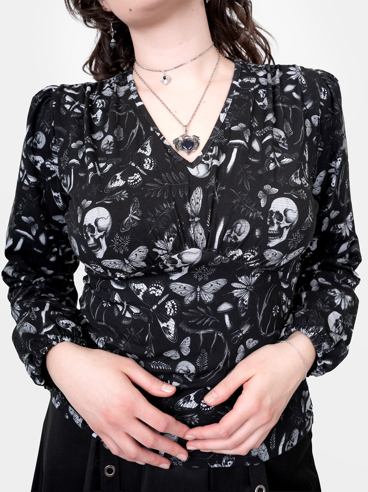 Moonveil Long Sleeve Blouse