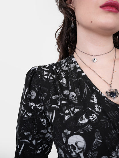 Moonveil Long Sleeve Blouse