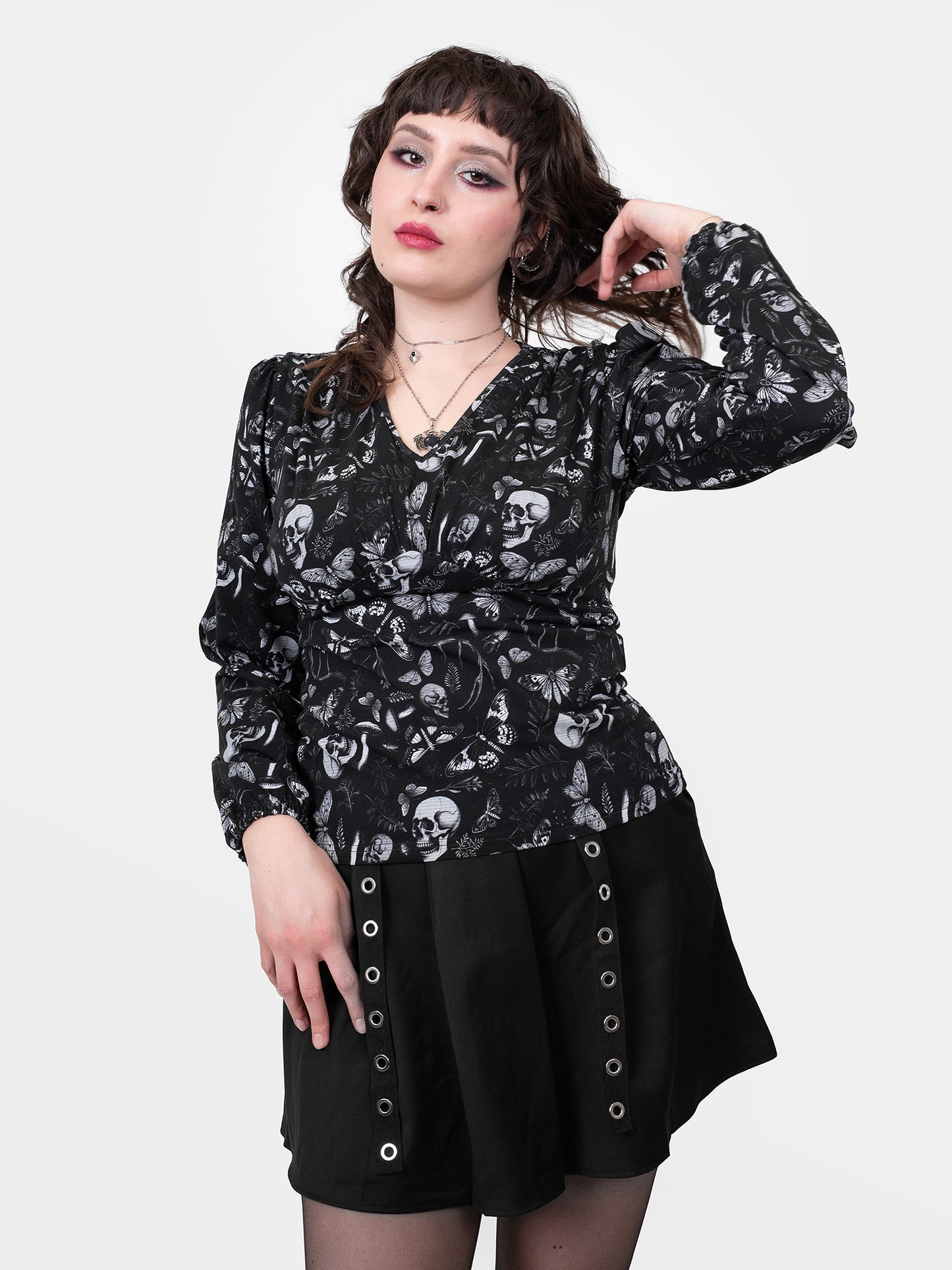Moonveil Long Sleeve Blouse