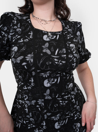 Moonveil Corset Maxi Dress