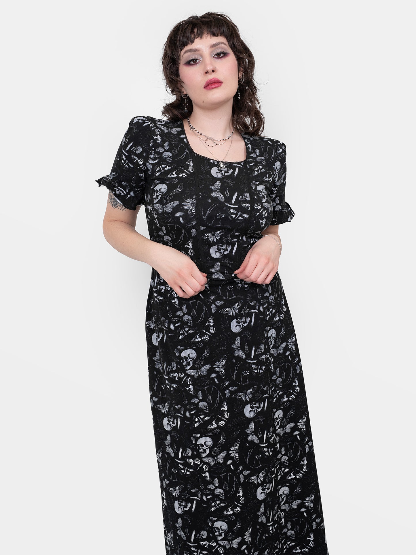 Moonveil Corset Maxi Dress