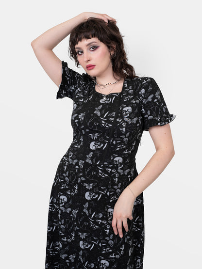 Moonveil Corset Maxi Dress