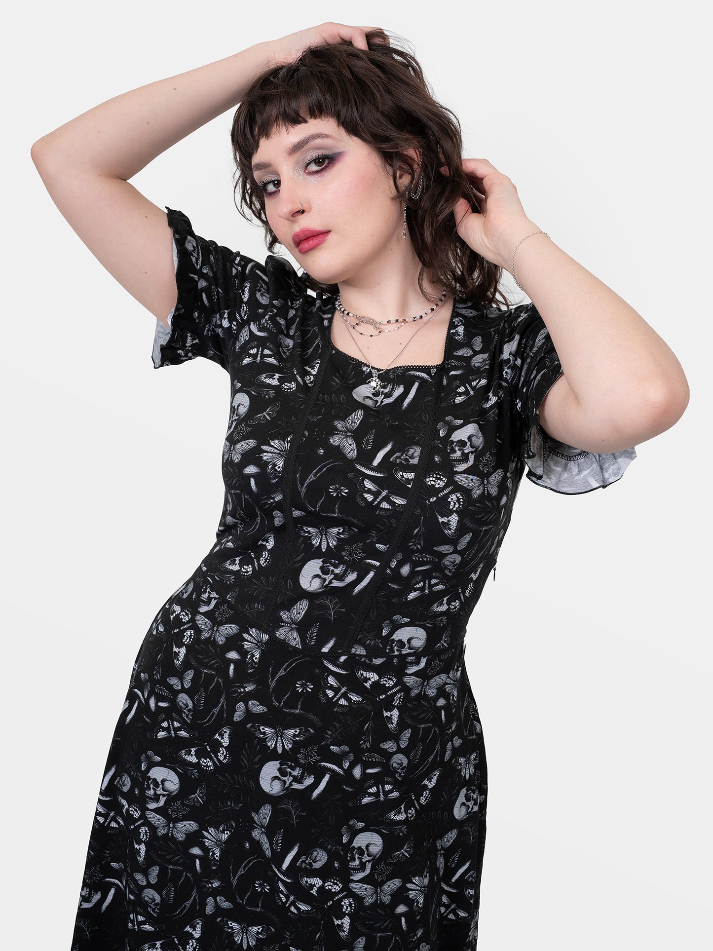 Moonveil Corset Maxi Dress