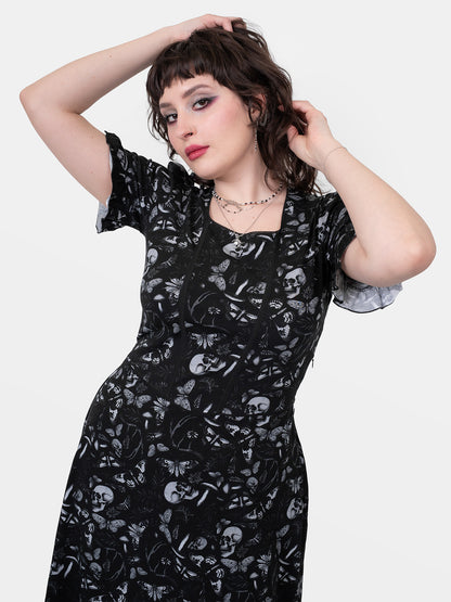 Moonveil Corset Maxi Dress
